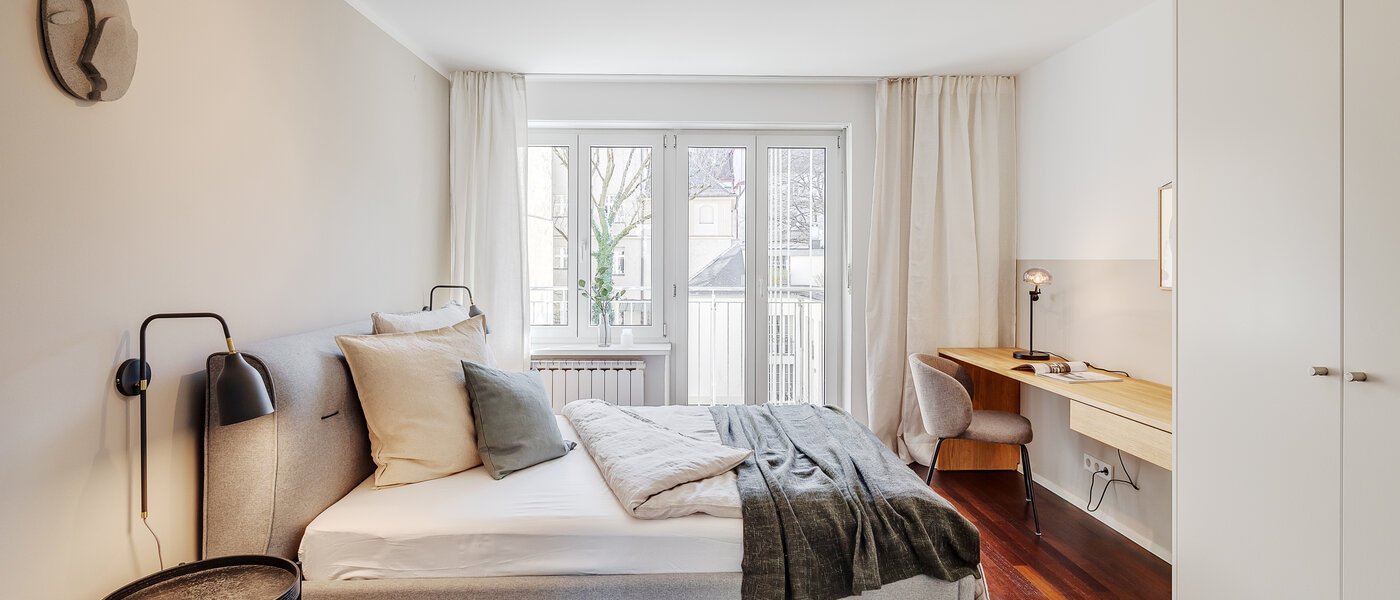 マンション München Schwabing 02 2.　寝室 12071