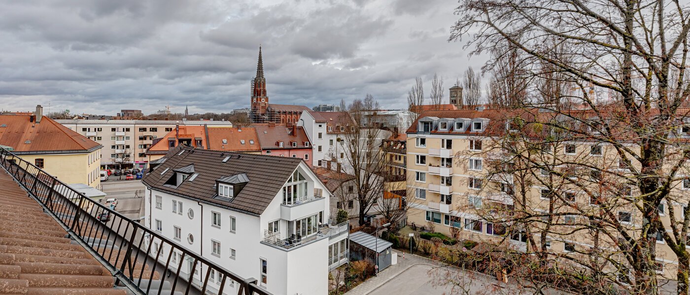 アティック・フラット（屋根裏） München Au 01 物件からの眺め 12102