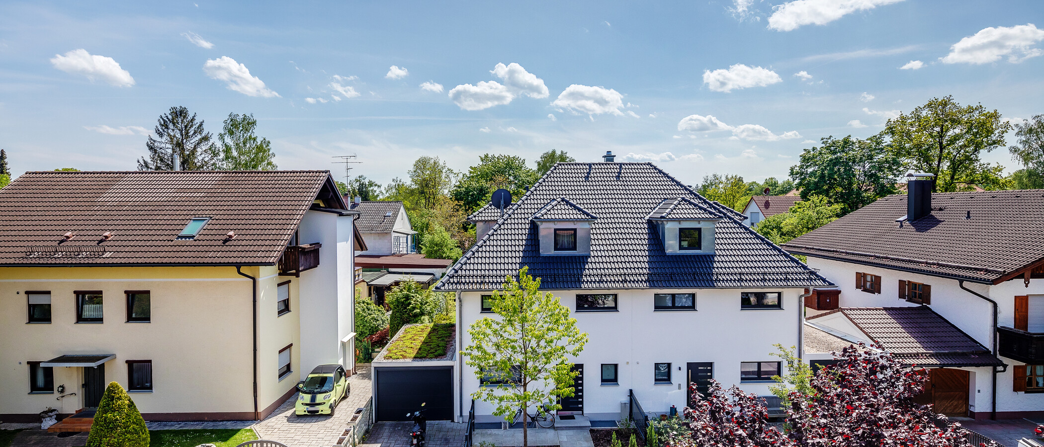 アティック・フラット（屋根裏） München Waldperlach 02 物件からの眺め 12208