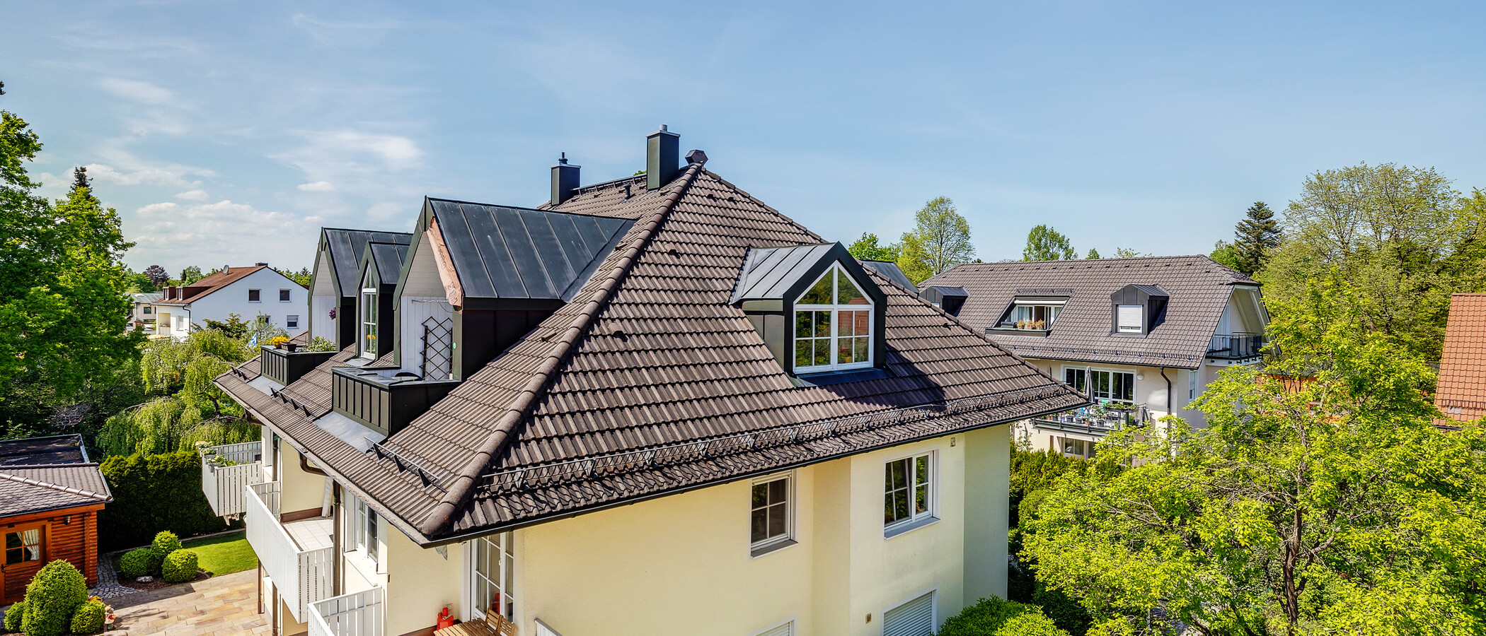 アティック・フラット（屋根裏） München Waldperlach 03 物件からの眺め 12208