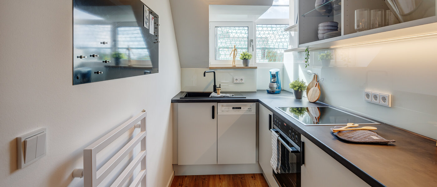 アティック・フラット（屋根裏） München Lehel 02 キッチン 12257