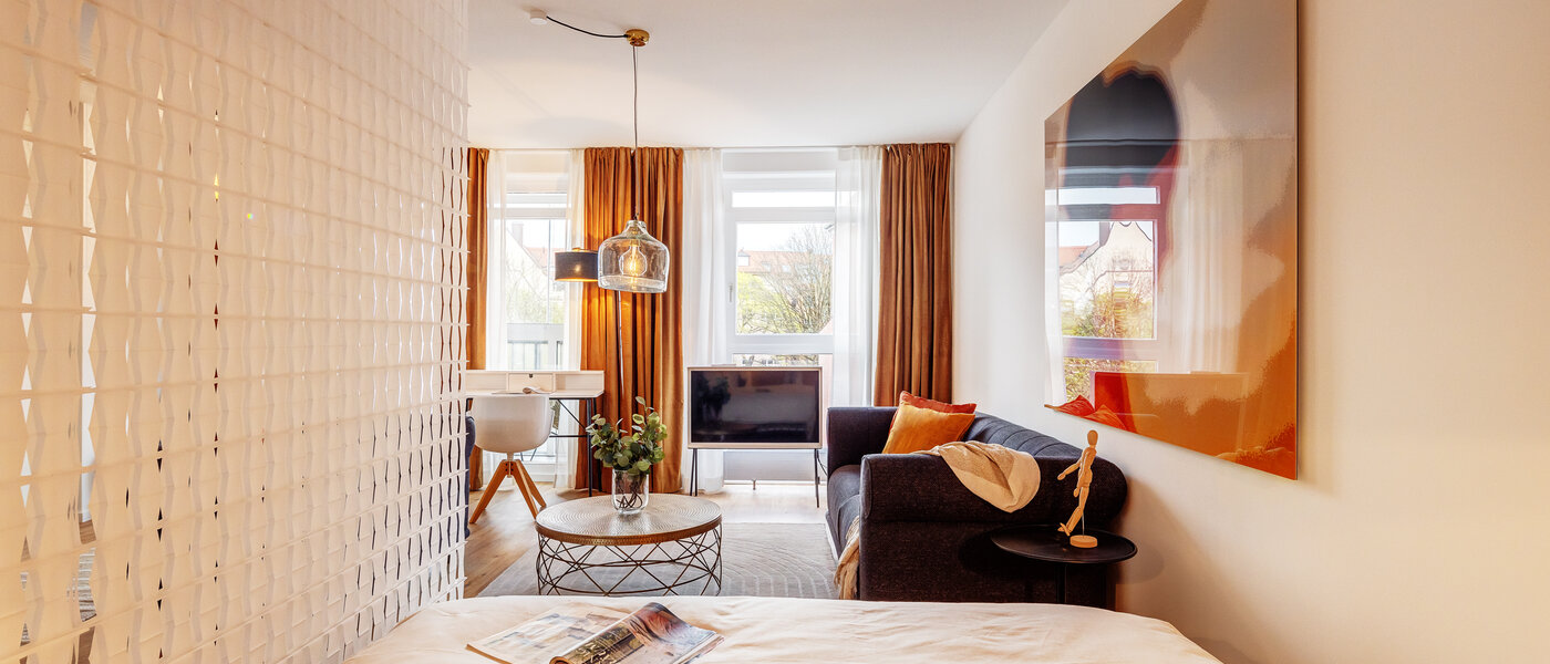 アティック・フラット（屋根裏） München Lehel 02 スリーピングアリア 12257