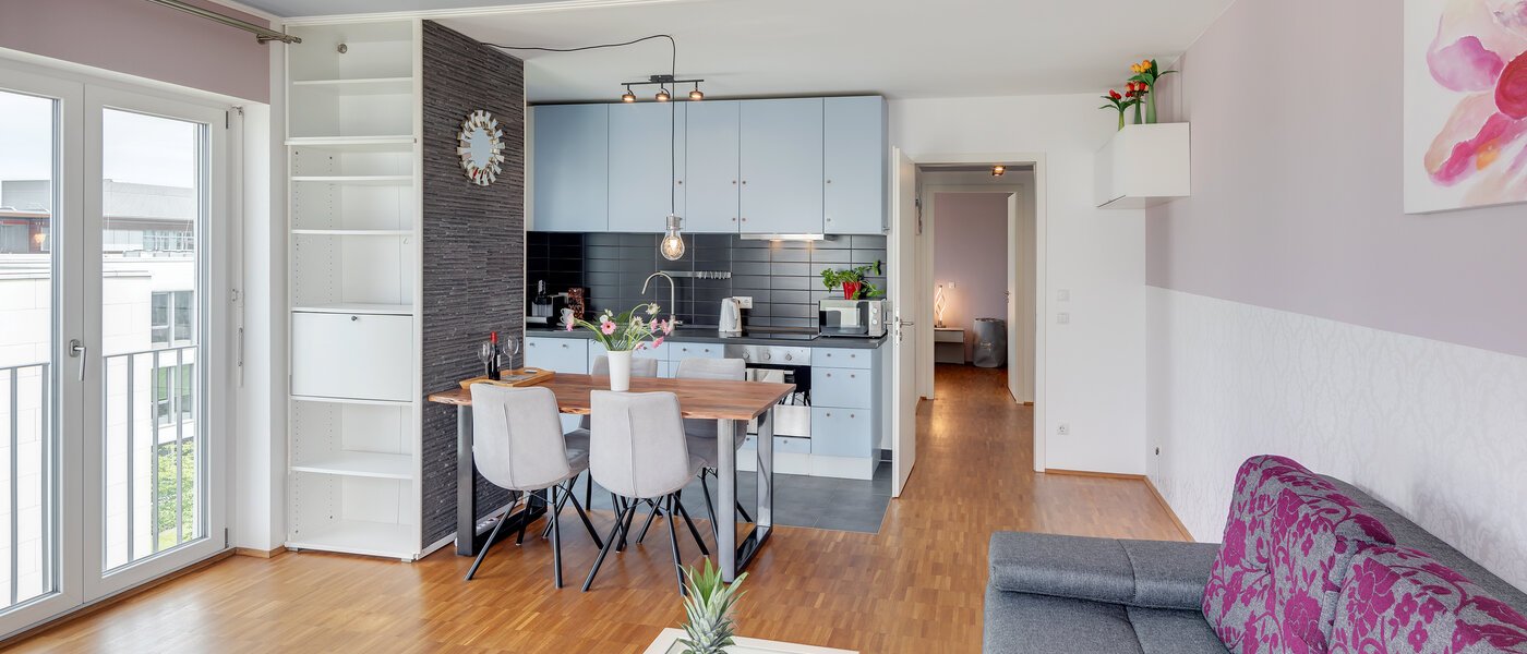 マンション München Messestadt Riem 01 リビングエリア 12258