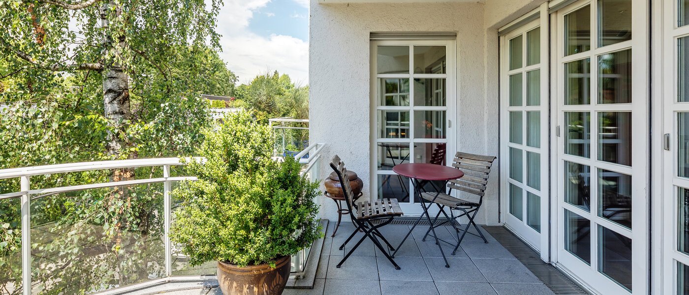 マンション München Herzogpark 01 ベランダ 12265