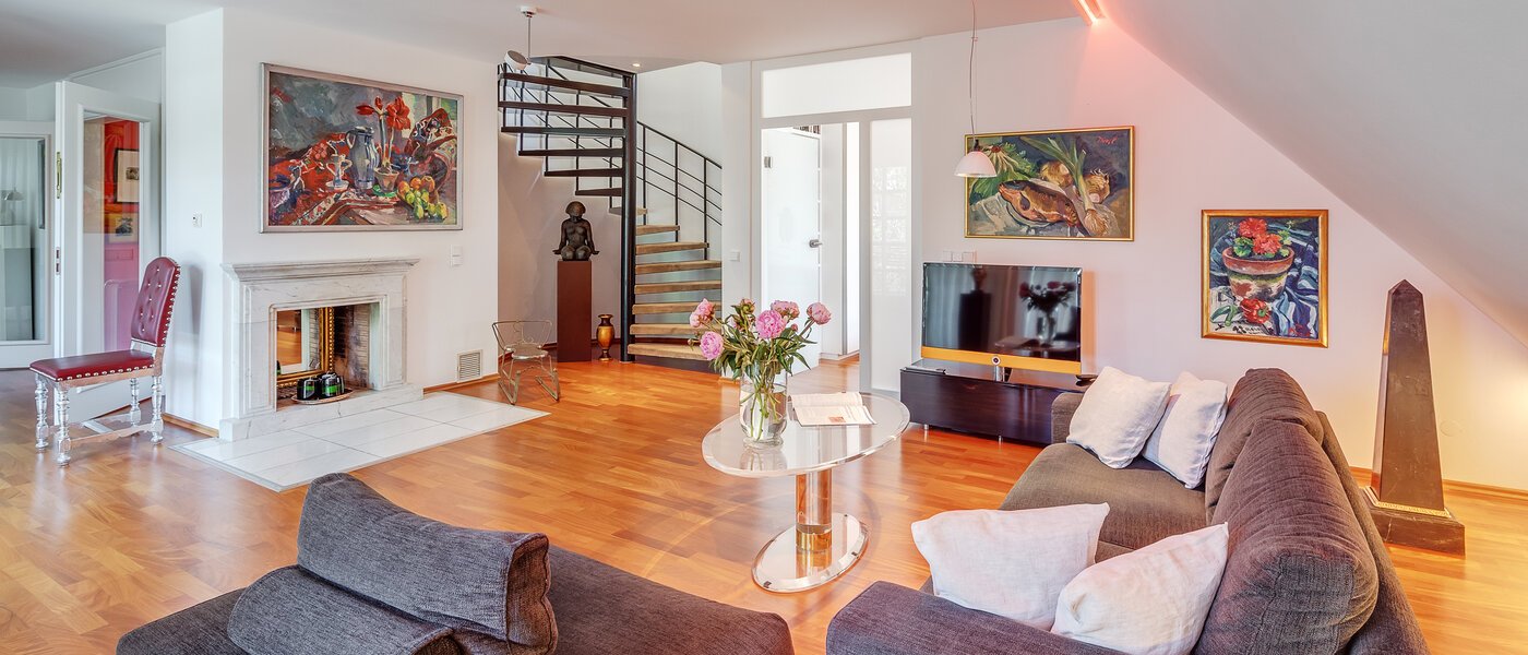 マンション München Herzogpark 02 リビングエリア 12265