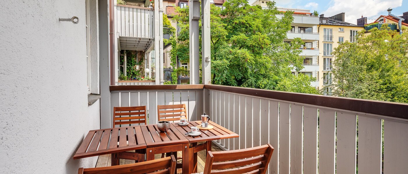 マンション München Maxvorstadt - Westen 01 ベランダ 12282