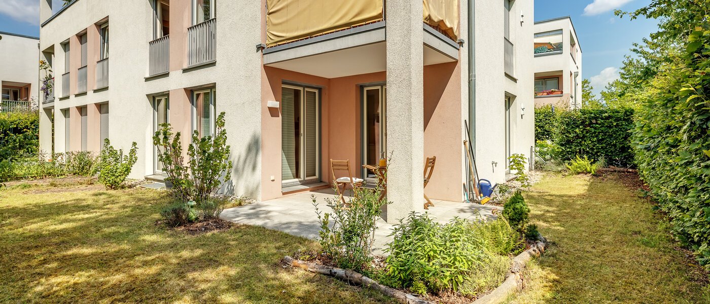 庭付き住宅 München Messestadt Riem 02 庭 12287