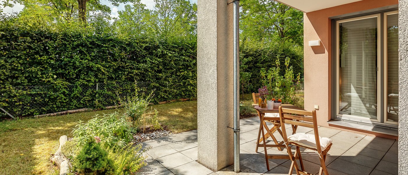 庭付き住宅 München Messestadt Riem 02 テラス・ポーチ 12287