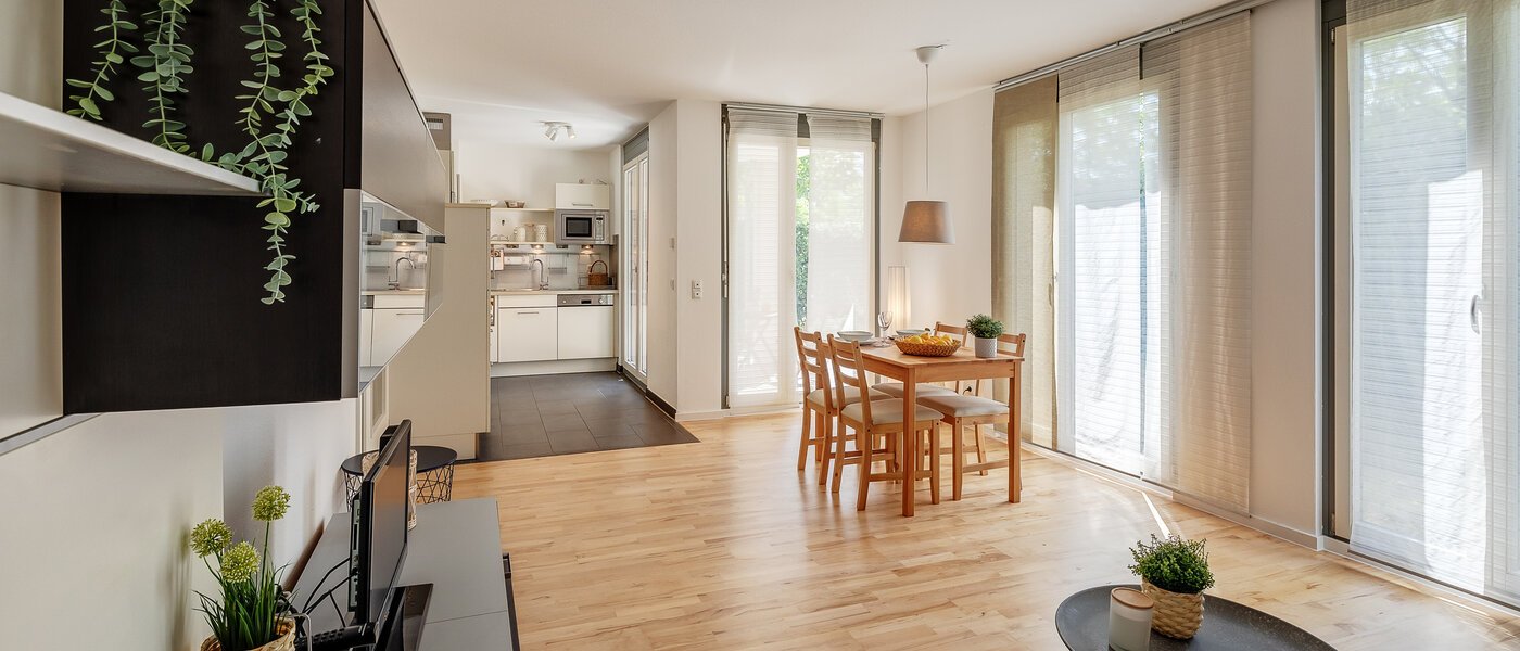 庭付き住宅 München Messestadt Riem 02 リビングエリア 12287