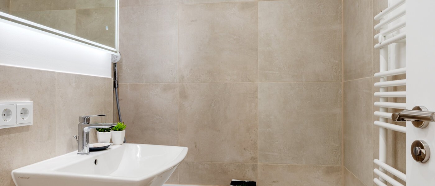 メゾネット・マンション（複数階にわたるマンション） München Moosach 02 浴室 12293