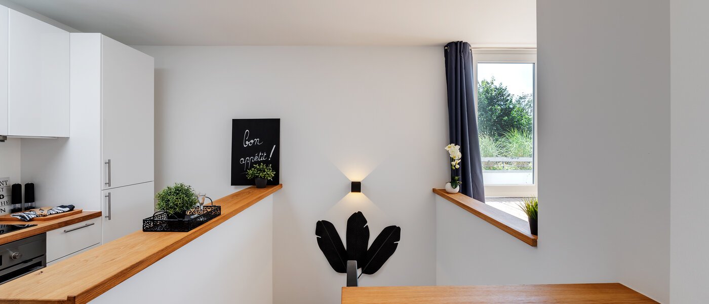 メゾネット・マンション（複数階にわたるマンション） München Moosach 01 玄関入り口 12293