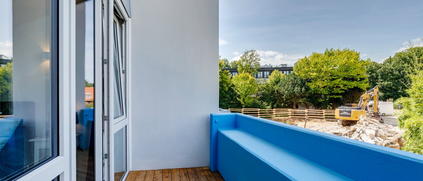 メゾネット・マンション（複数階にわたるマンション） München Moosach 02 ベランダ 12293