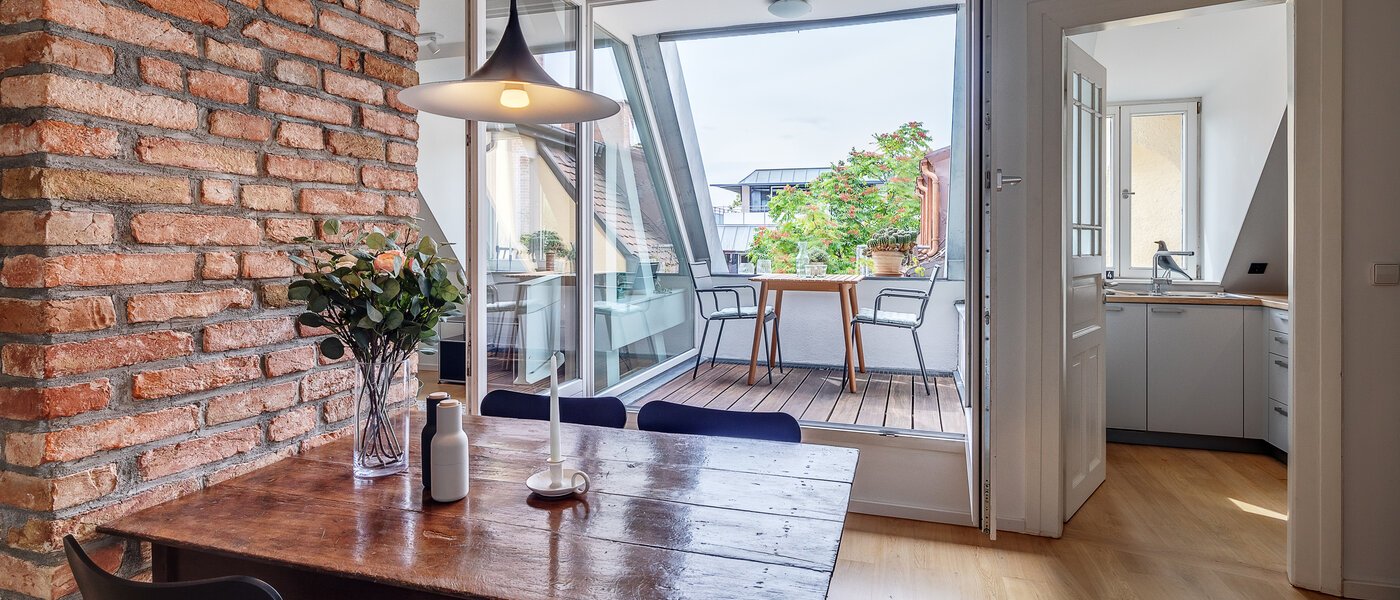 メゾネット・マンション（複数階にわたるマンション） München Maxvorstadt 01 ダイニングエリア 12304