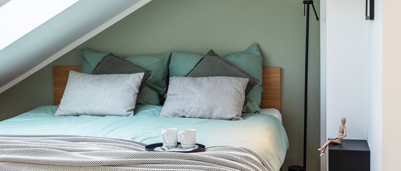 メゾネット・マンション（複数階にわたるマンション） München Maxvorstadt 03 1. 寝室 12304