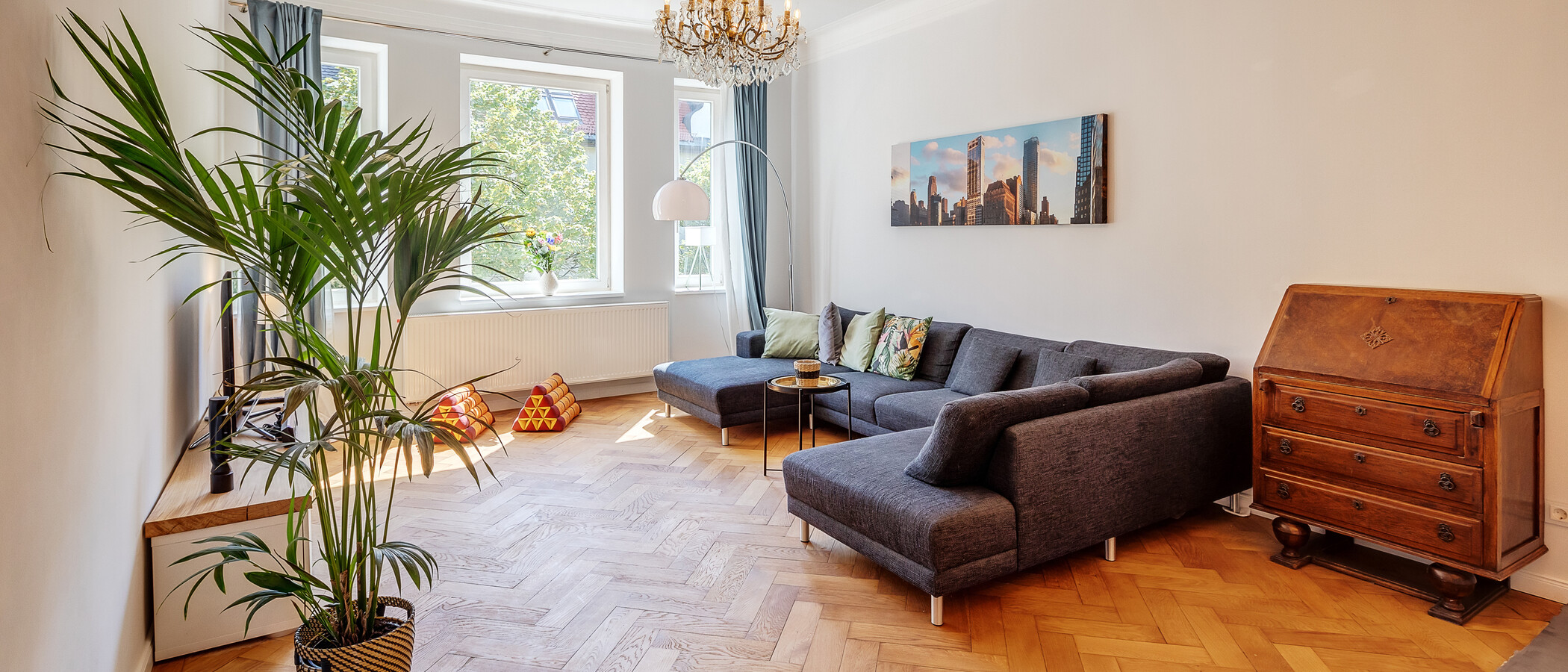 マンション München Schwabing 02 リビングエリア 12306