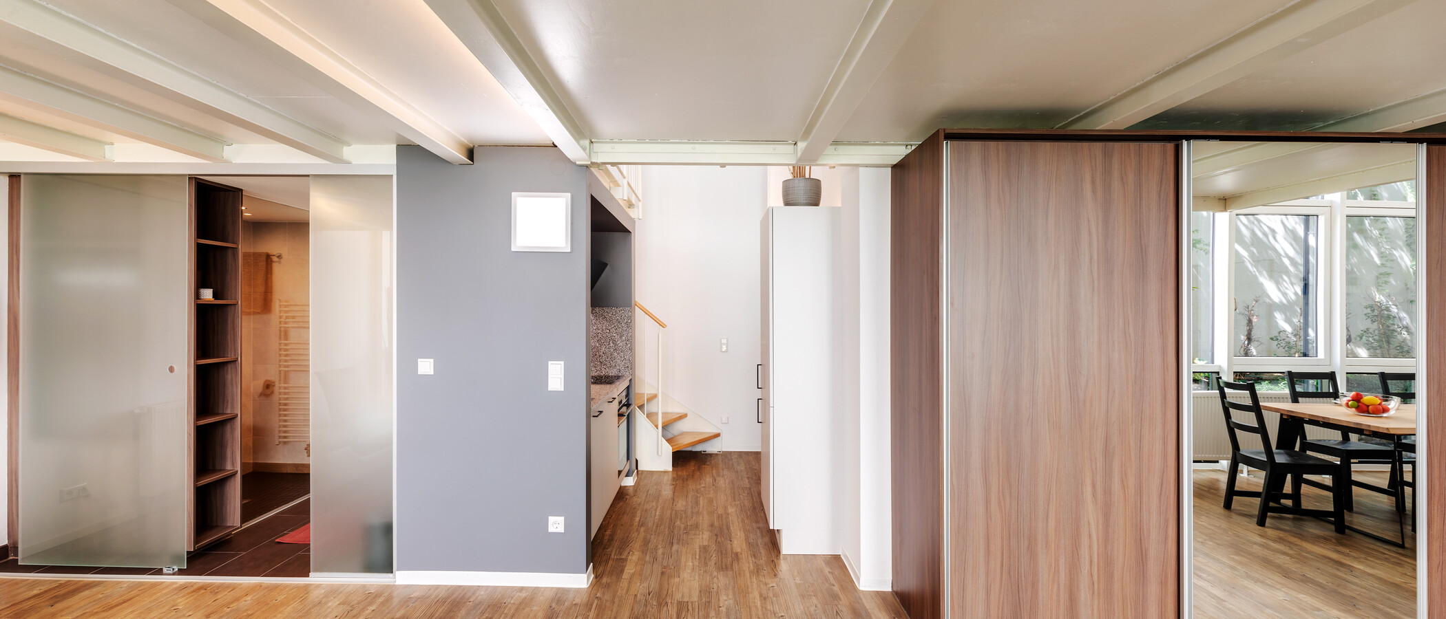複層住宅 München Ludwigsvorstadt 05 リビングエリア 12314