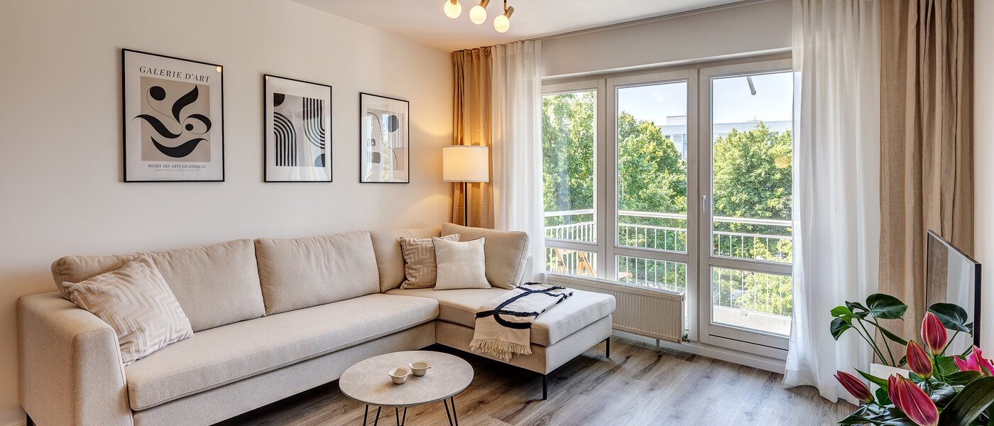 マンション München Moosach 03 リビングエリア 12317