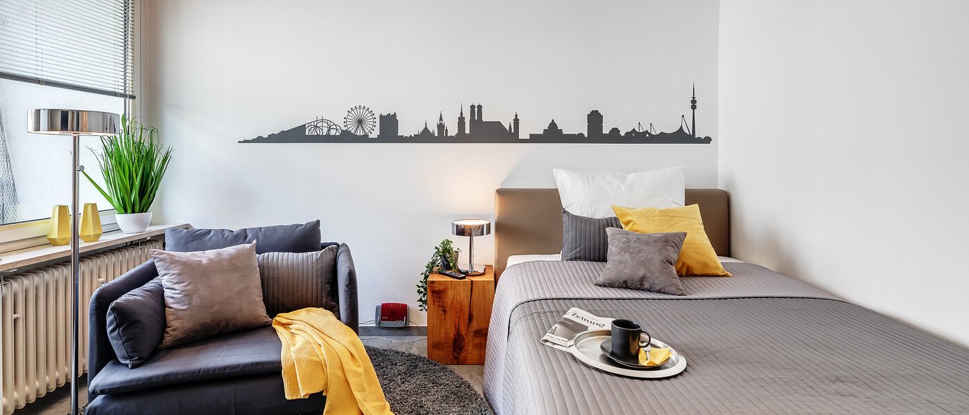 アパルトマン München Maxvorstadt 03 リビングエリア 12325