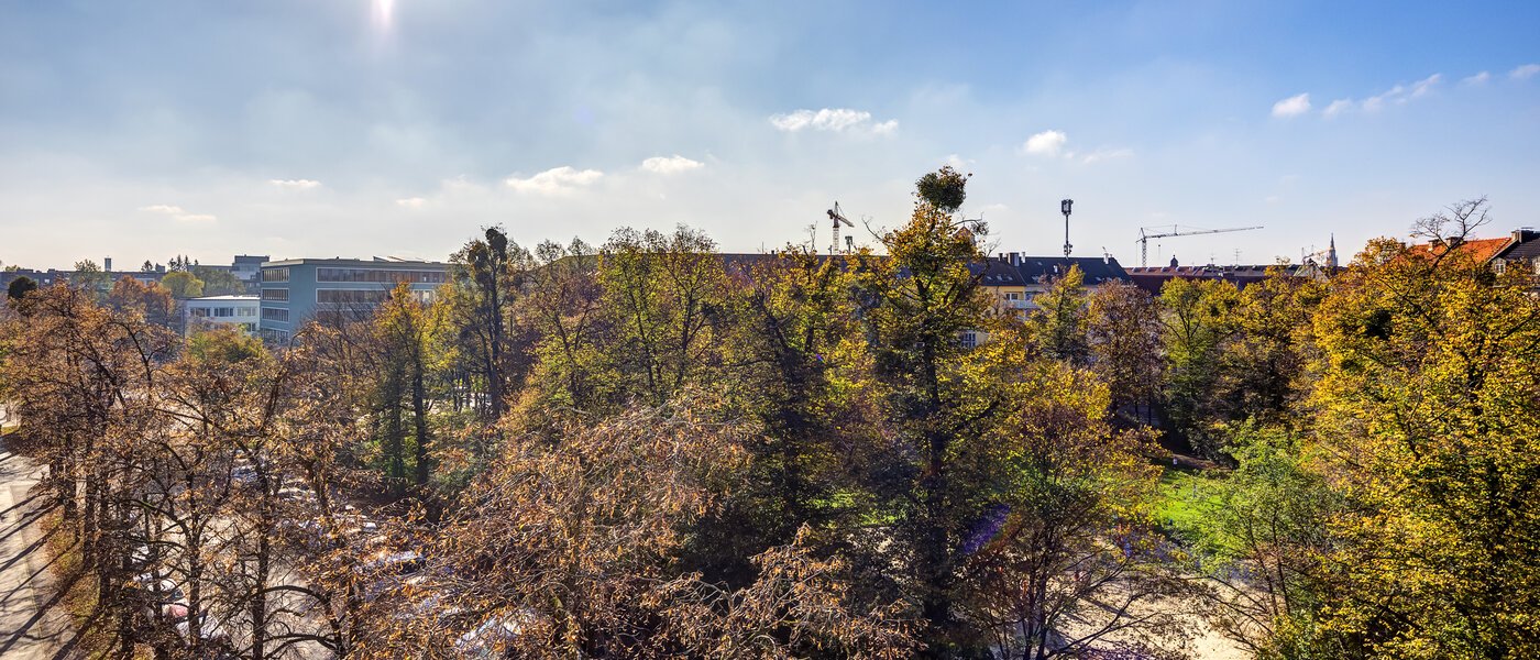 アティック・フラット（屋根裏） München Obergiesing 02 物件からの眺め 12328