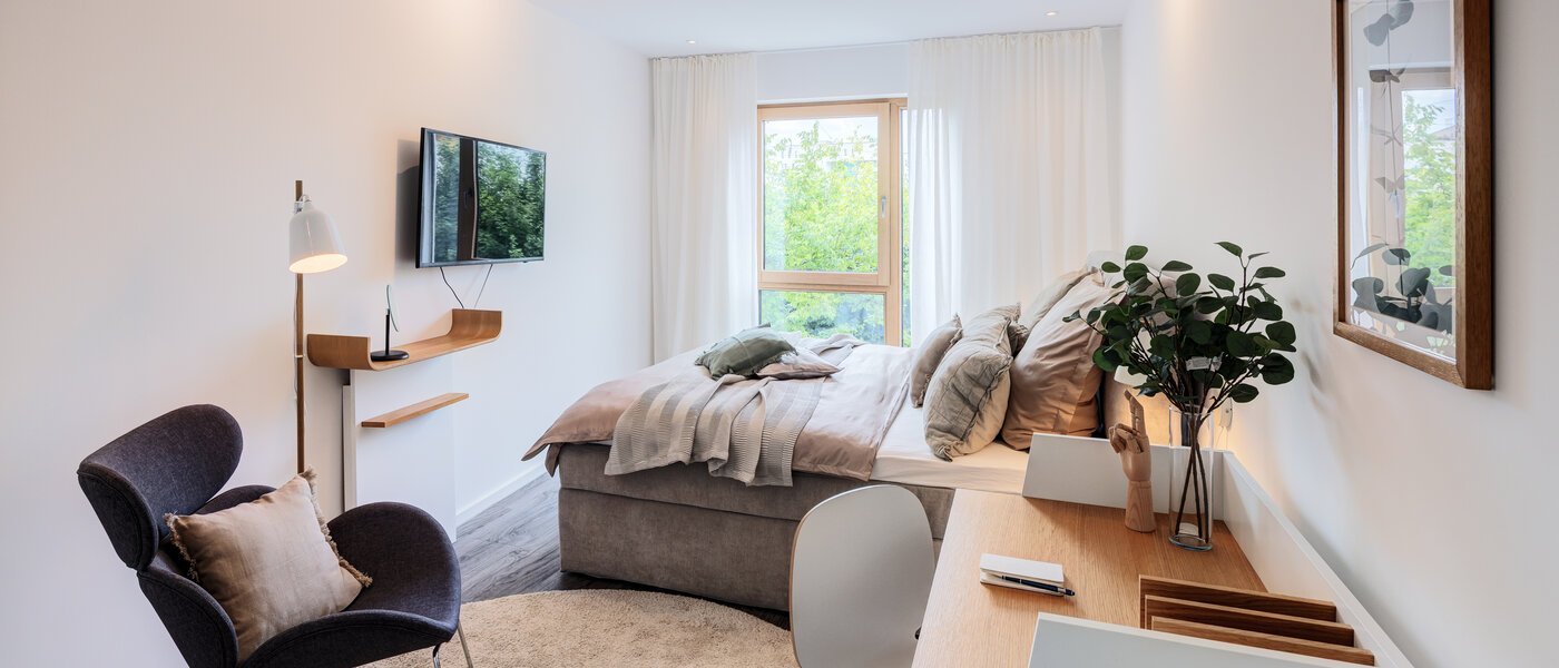 マンション München Pasing 01 2.　寝室 12332