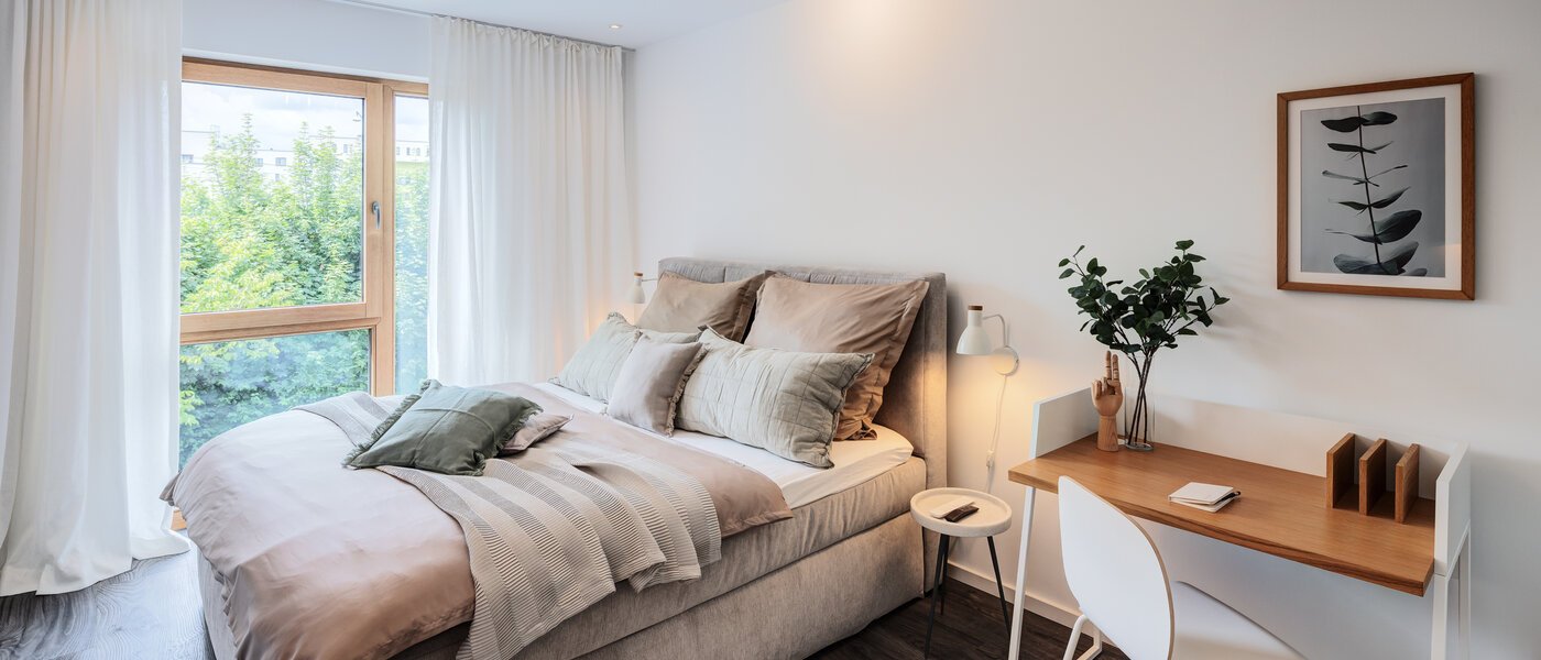 マンション München Pasing 02 2.　寝室 12332