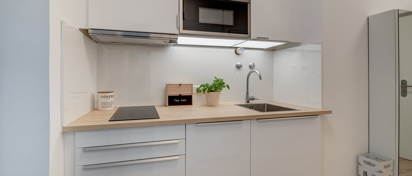 マンション München Schwabing-West (rund um den Hohenzollernplatz) 01 キッチン 12352