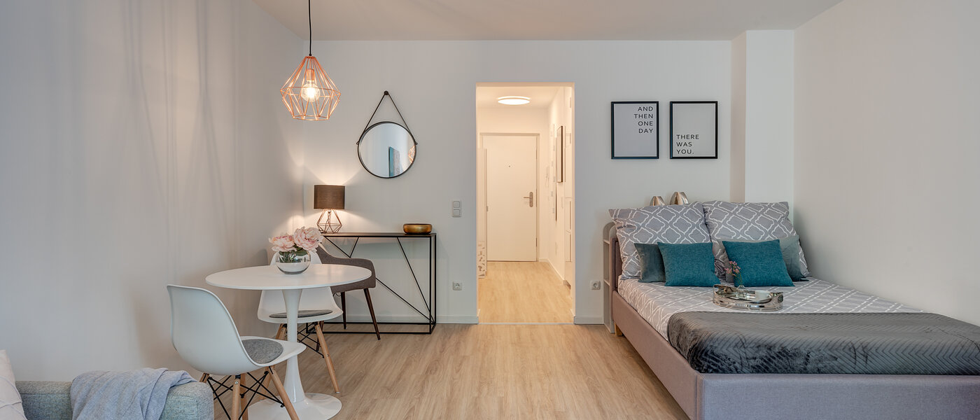 マンション München Schwabing-West (rund um den Hohenzollernplatz) 03 リビングエリア 12352