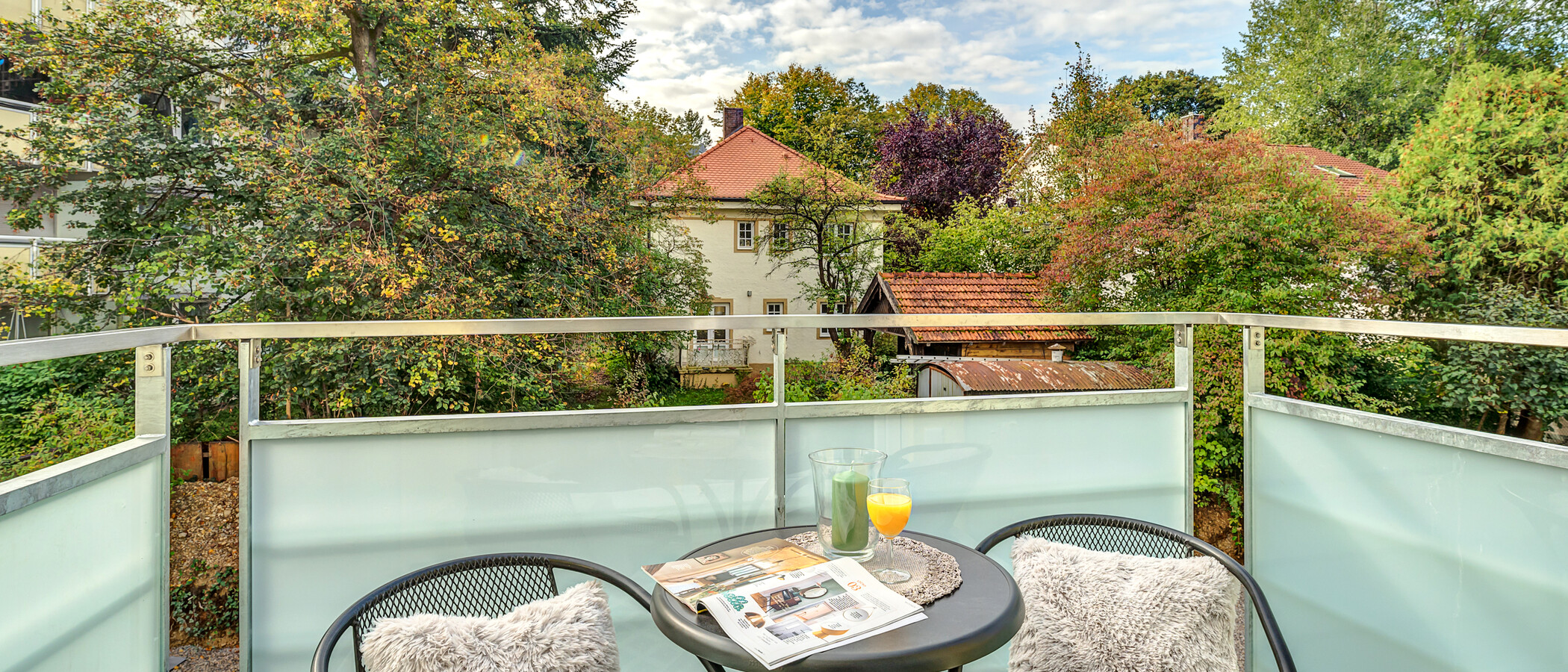 アパルトマン München Sendling 01 ベランダ 12359