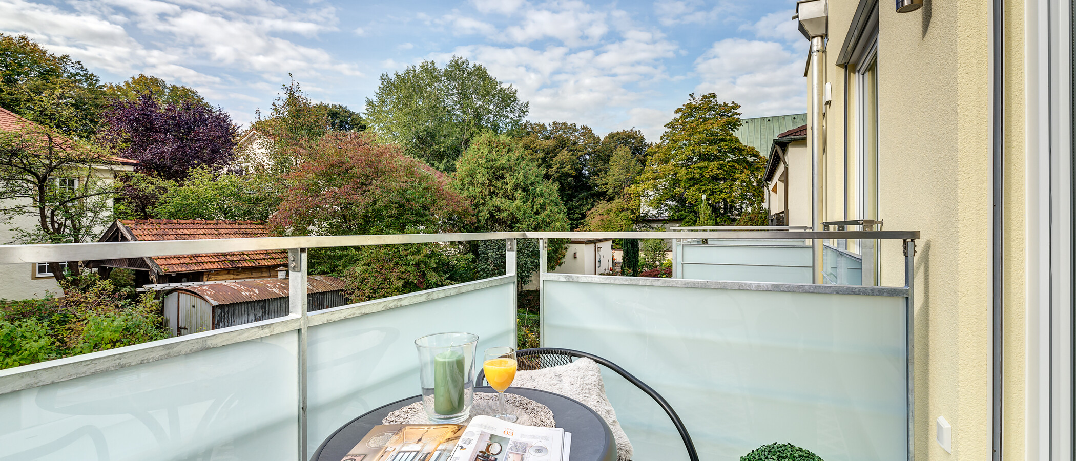 アパルトマン München Sendling 02 ベランダ 12359