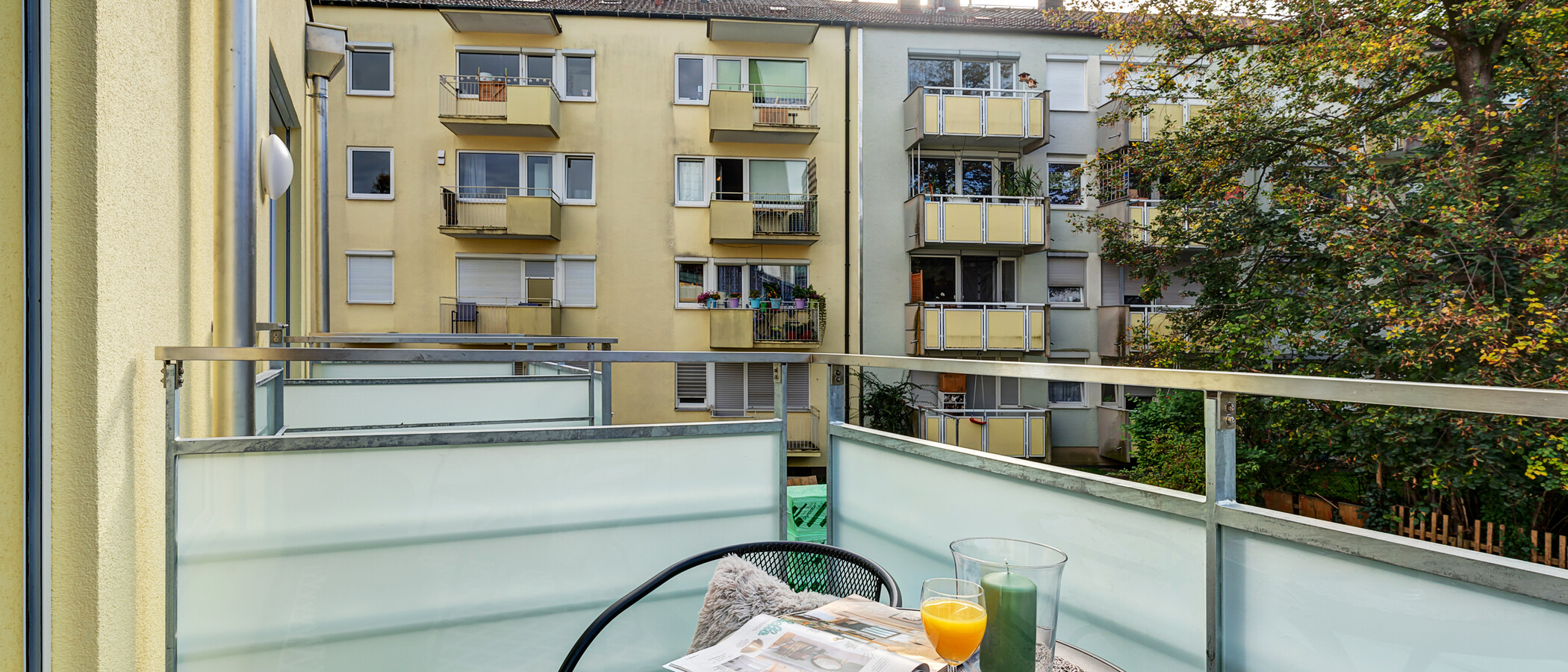 アパルトマン München Sendling 03 ベランダ 12359