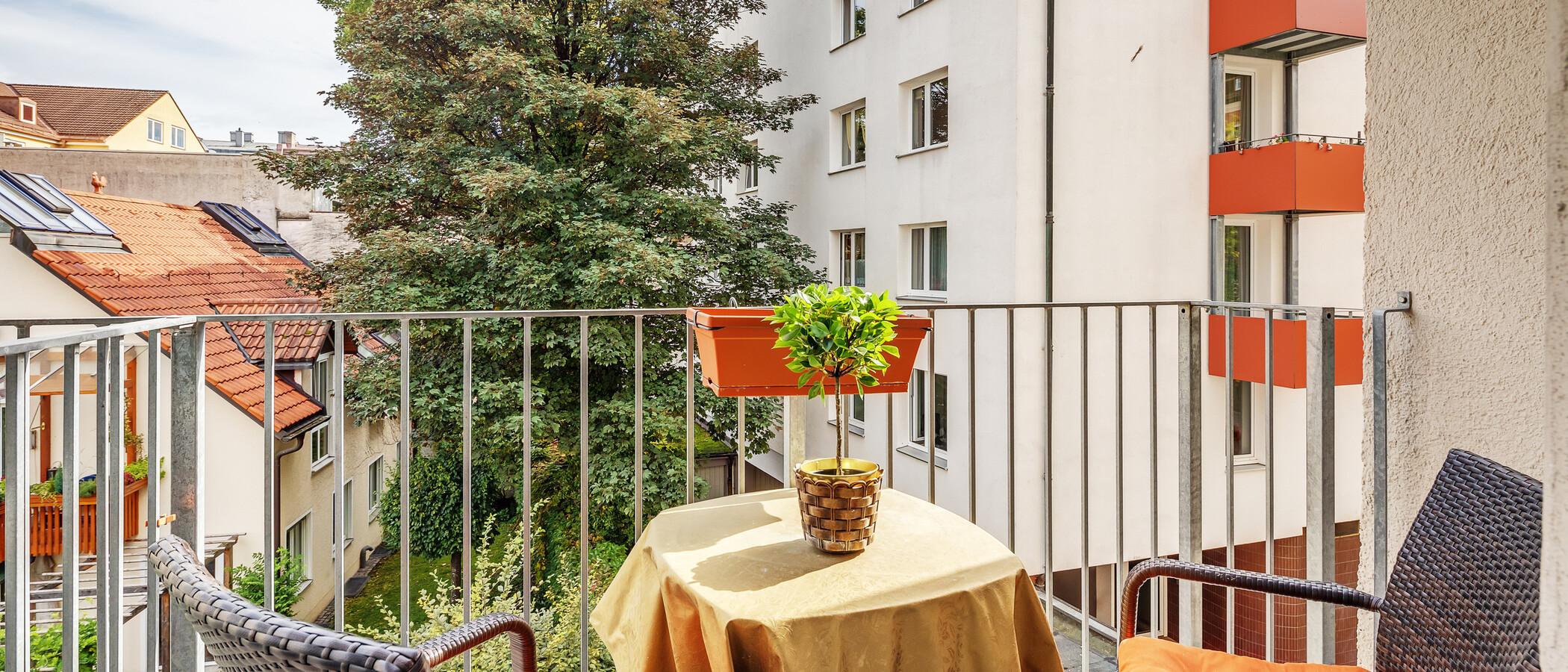 マンション München Isarvorstadt 01 ベランダ 12369
