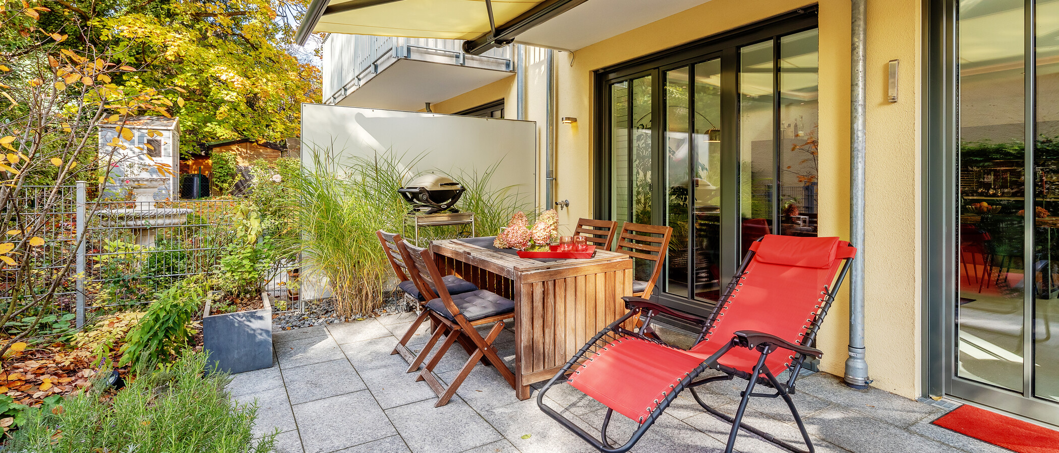 庭付き住宅 München Schwabing (rechts der Leopoldstraße) 01 テラス・ポーチ 12380