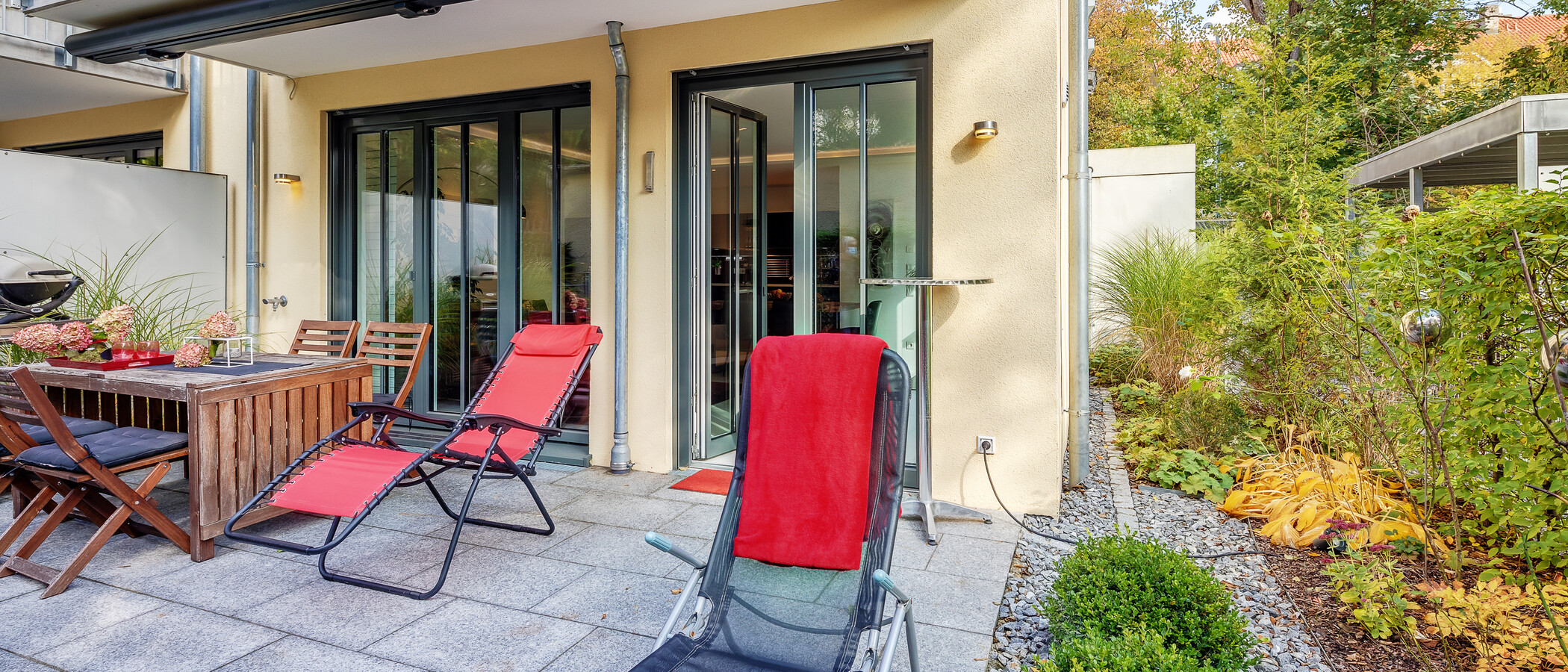 庭付き住宅 München Schwabing (rechts der Leopoldstraße) 02 テラス・ポーチ 12380