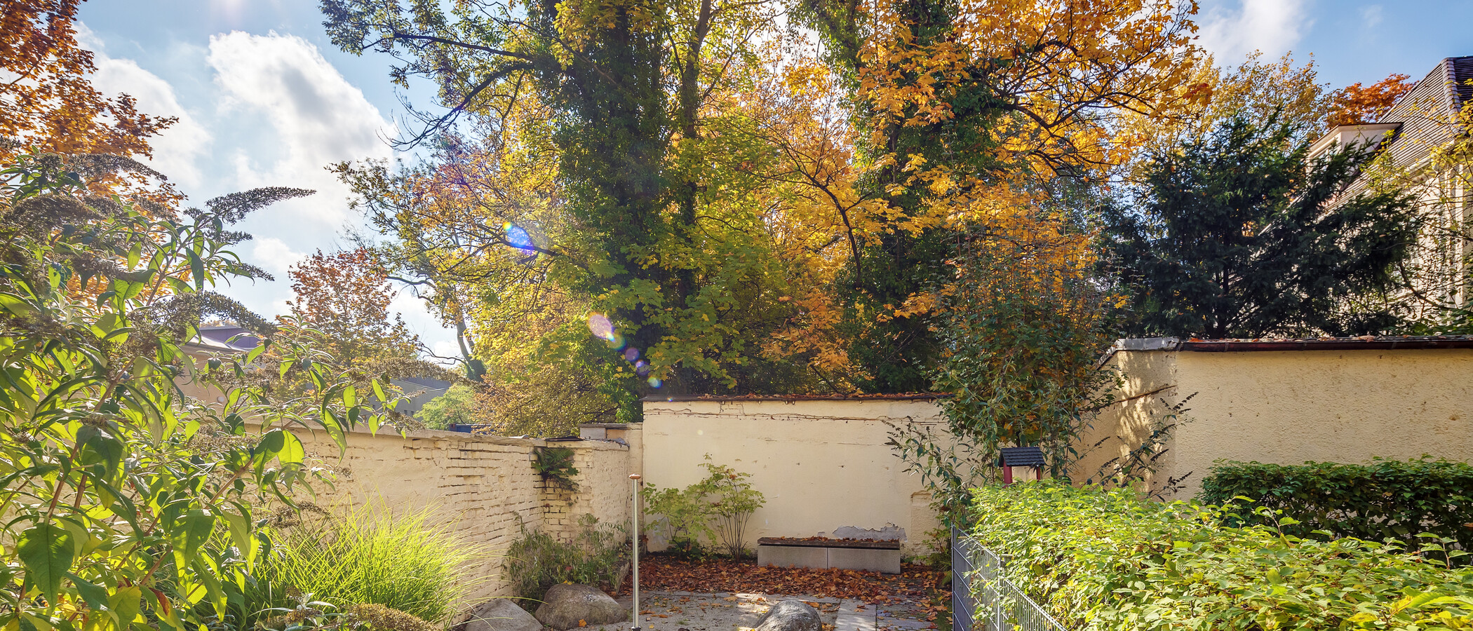 庭付き住宅 München Schwabing (rechts der Leopoldstraße) 01 中庭向き 12380