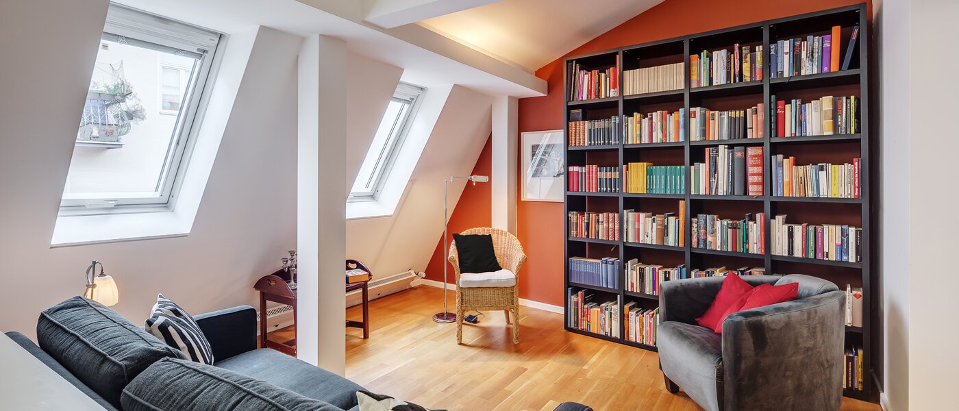 メゾネット・マンション（複数階にわたるマンション） München Gärtnerplatzviertel 02 リビングエリア 12440