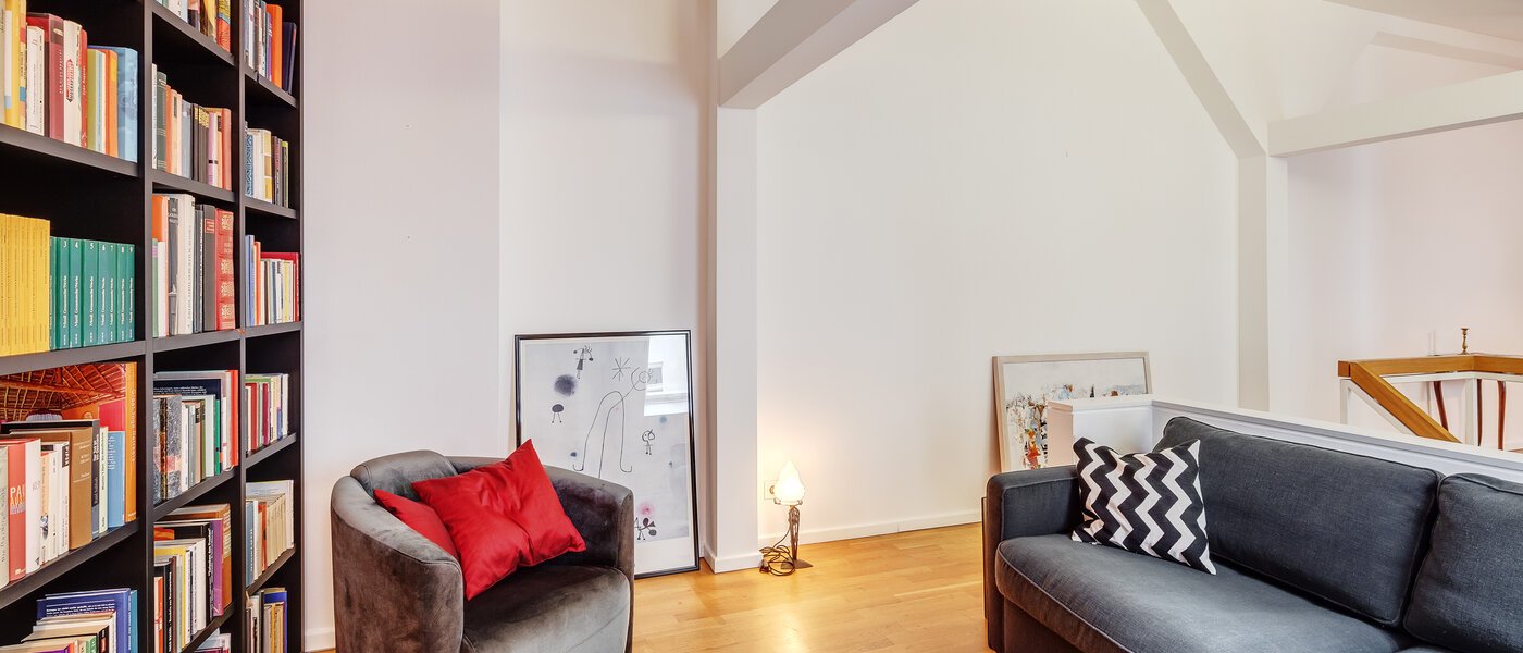 メゾネット・マンション（複数階にわたるマンション） München Gärtnerplatzviertel 03 リビングエリア 12440