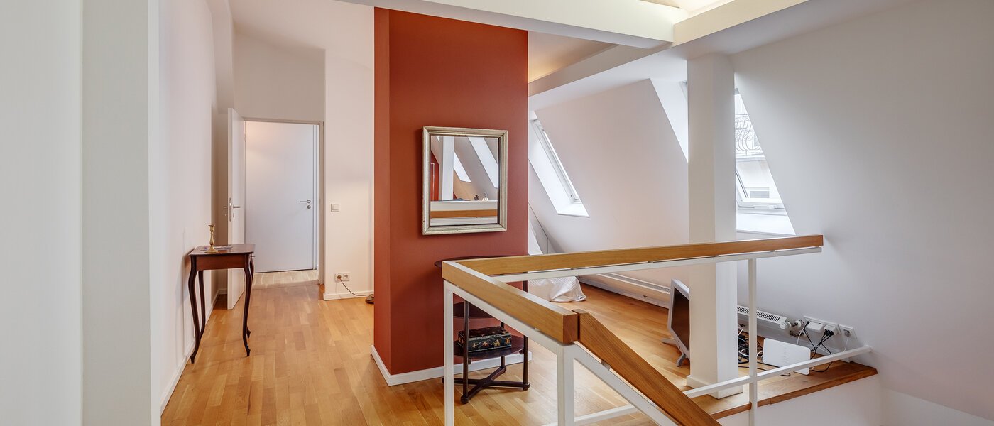 メゾネット・マンション（複数階にわたるマンション） München Gärtnerplatzviertel 04 リビングエリア 12440