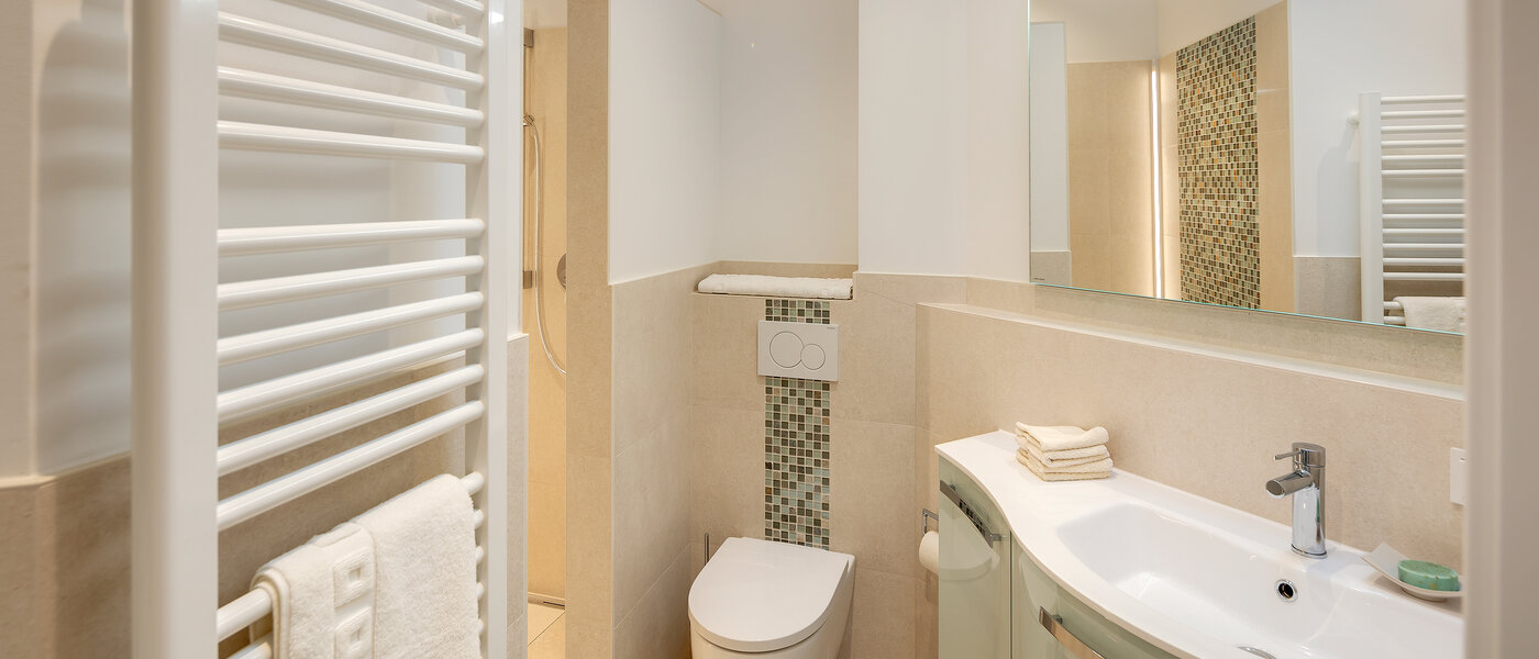 アティック・フラット（屋根裏） München Au 02 浴室 12452