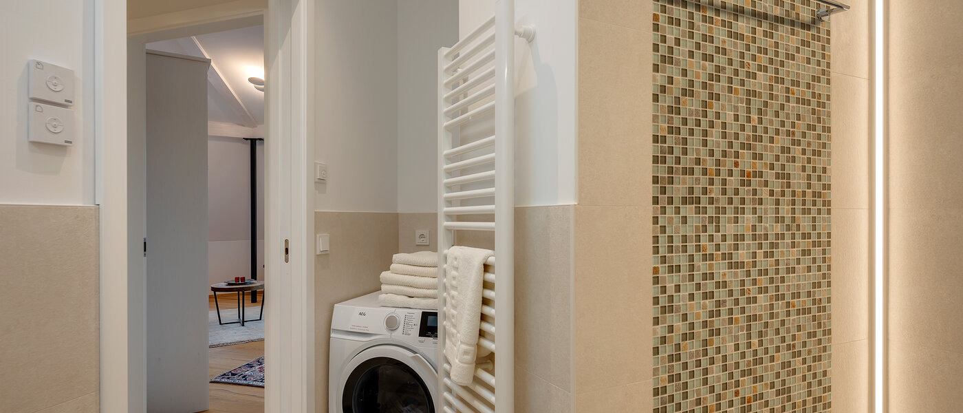 アティック・フラット（屋根裏） München Au 05 浴室 12452