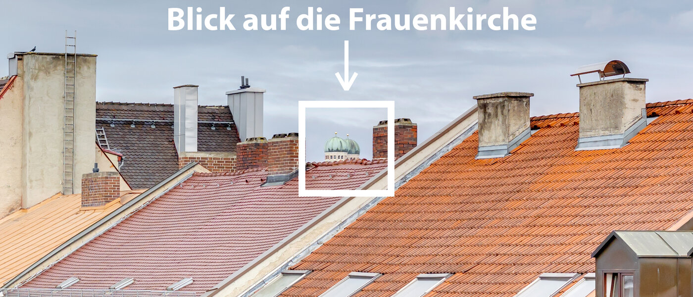 アティック・フラット（屋根裏） München Au 04 物件からの眺め 12452