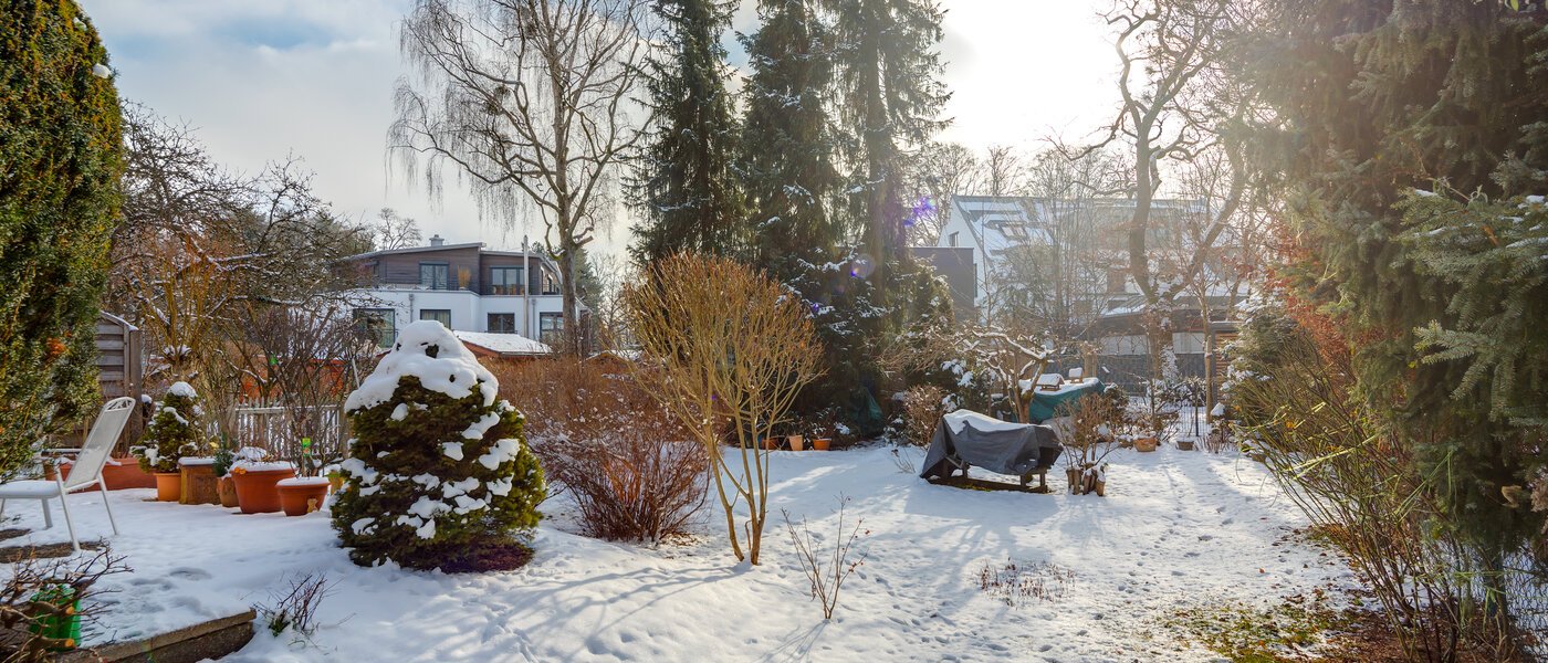 テラスハウス角住宅 München Obersendling 01 庭 12456