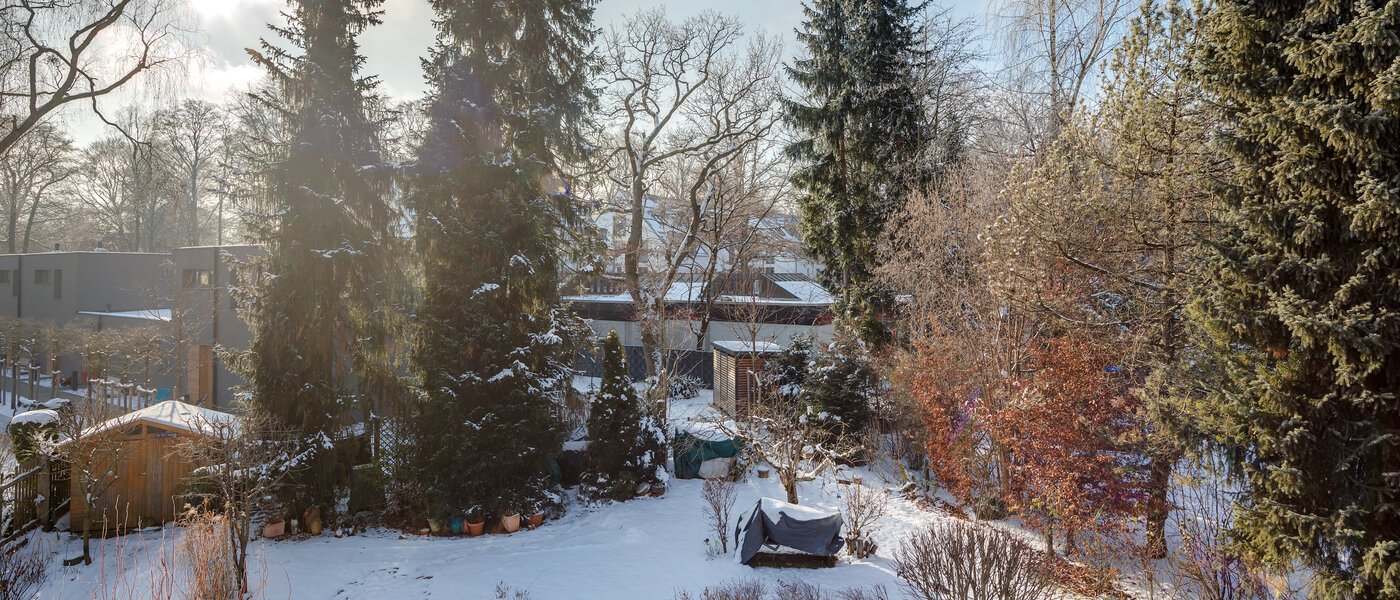 テラスハウス角住宅 München Obersendling 02 物件からの眺め 12456