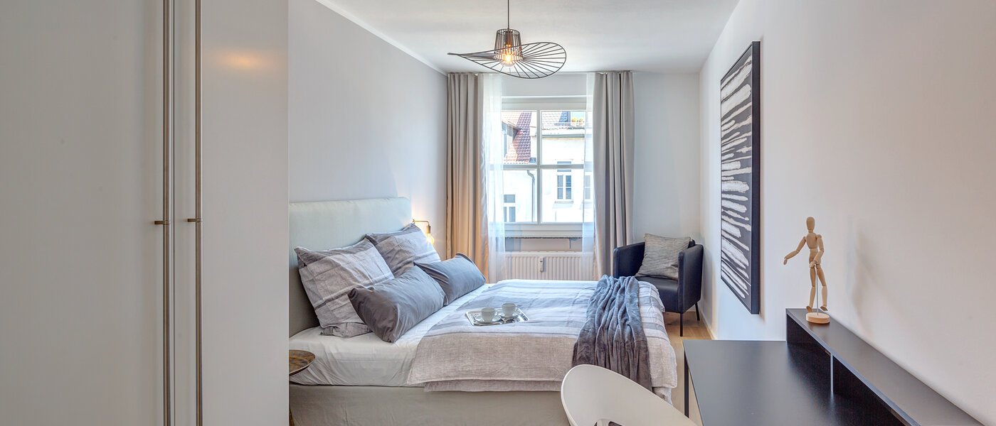 マンション München Schwabing 01 2.　寝室 12475