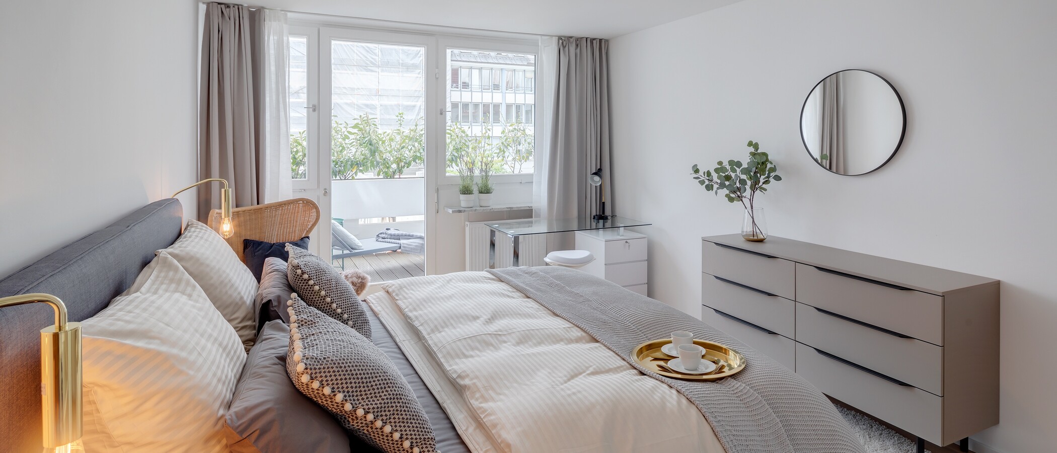 マンション München Sendling 03 寝室 12477