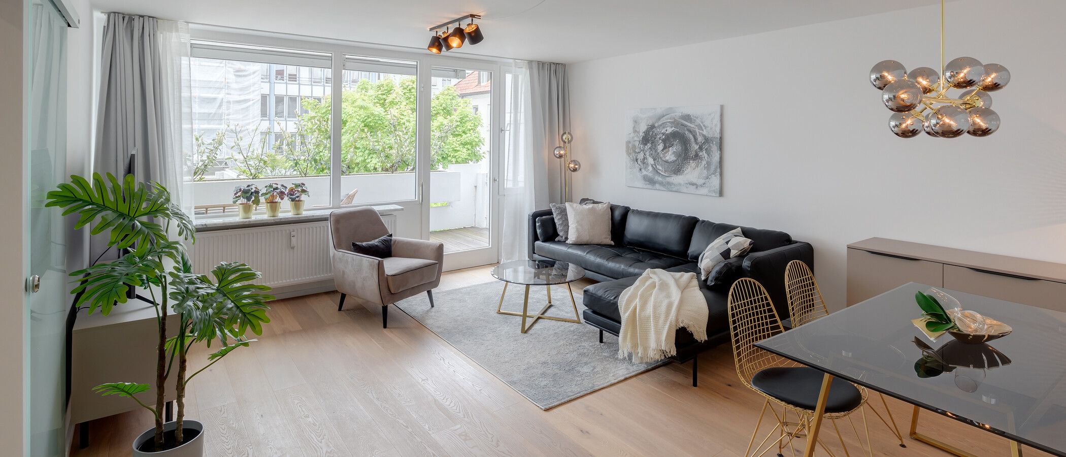 マンション München Sendling 01 リビングエリア 12477