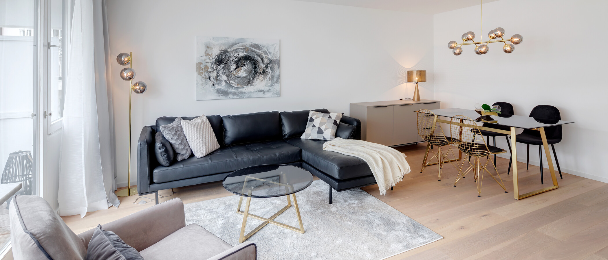 マンション München Sendling 02 リビングエリア 12477