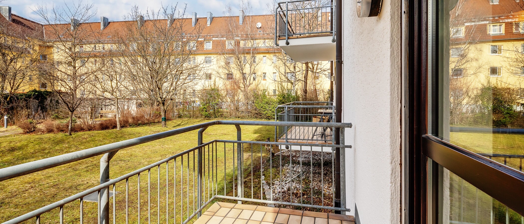メゾネット・マンション（複数階にわたるマンション） München Milbertshofen 02 ベランダ 12485