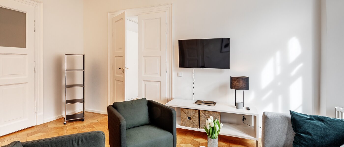 マンション München Maxvorstadt - Universitätsviertel 04 リビングルーム 12491