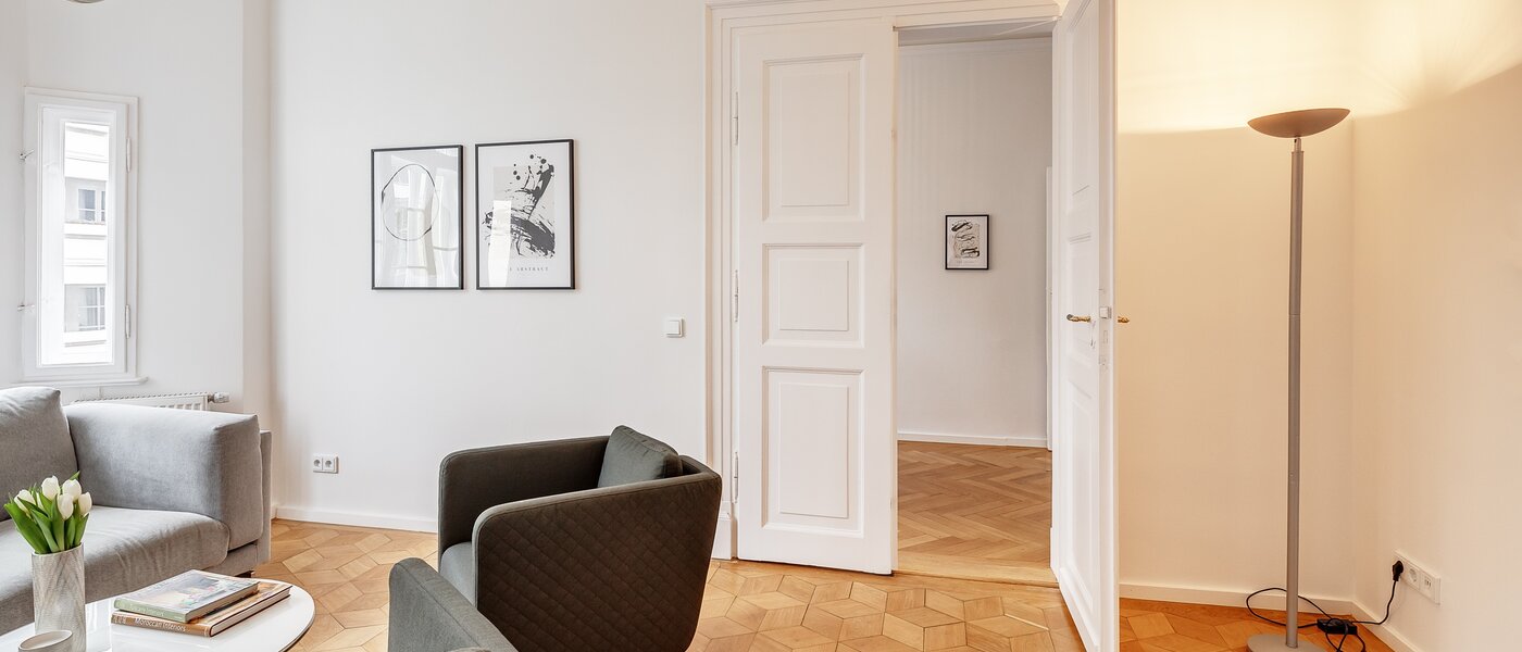 マンション München Maxvorstadt - Universitätsviertel 06 リビングルーム 12491