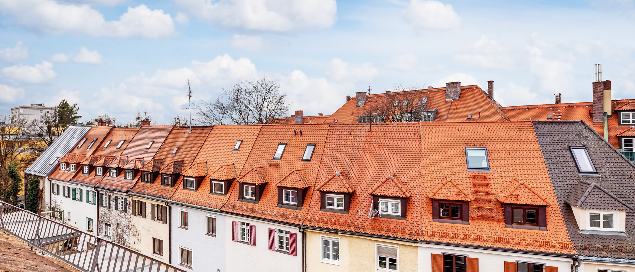 アティック・フラット（屋根裏） München Nymphenburg 05 物件からの眺め 12497